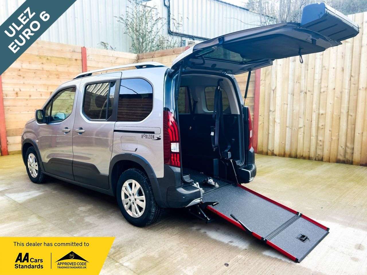 A 2020 PEUGEOT RIFTER 3 Seat Auto Wheelchair Accessible Disabled Access Vehicle WAV A 2020 PEUGEOT RIFTER 3 Seat Auto Wheelchair Accessible Disabled Access Vehicle WAV