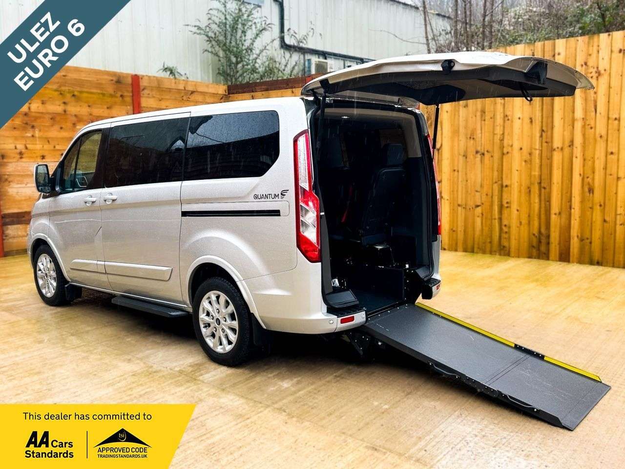 A 2024 FORD TOURNEO CUSTOM 5 Seat Auto Wheelchair Accessible Disabled Access Vehicle WAV A 2024 FORD TOURNEO CUSTOM 5 Seat Auto Wheelchair Accessible Disabled Access Vehicle WAV