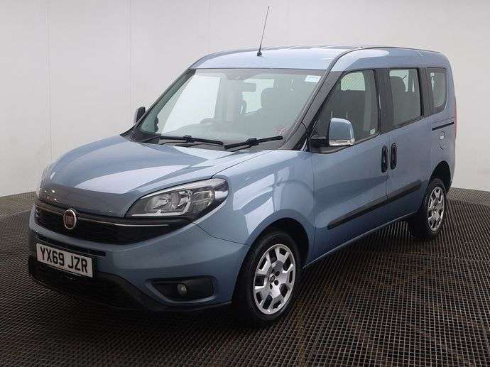 A 2019 FIAT DOBLO 4 Seat Wheelchair Accessible Disabled Access Vehicle WAV A 2019 FIAT DOBLO 4 Seat Wheelchair Accessible Disabled Access Vehicle WAV