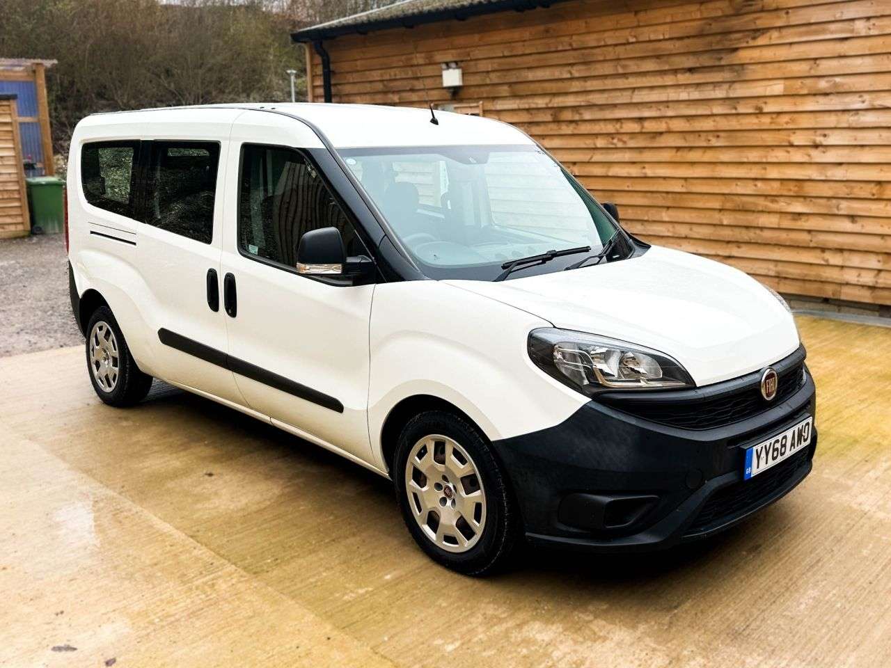A 2018 FIAT DOBLO L2 LWB 5 Seat Wheelchair Accessible Disabled Access Vehicle WAV A 2018 FIAT DOBLO L2 LWB 5 Seat Wheelchair Accessible Disabled Access Vehicle WAV