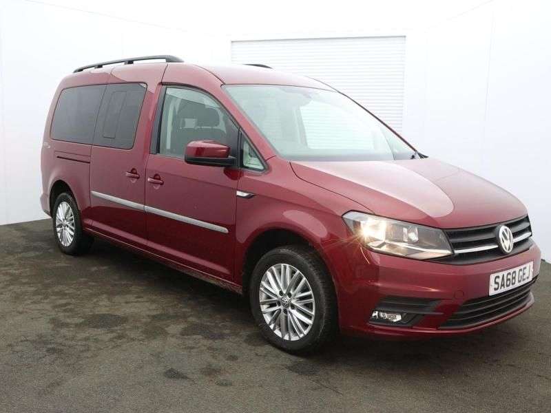 A 2018 VOLKSWAGEN CADDY MAXI LIFE 5 Seat Petrol Wheelchair Accessible Disabled Access Vehicle WAV A 2018 VOLKSWAGEN CADDY MAXI LIFE 5 Seat Petrol Wheelchair Accessible Disabled Access Vehicle WAV