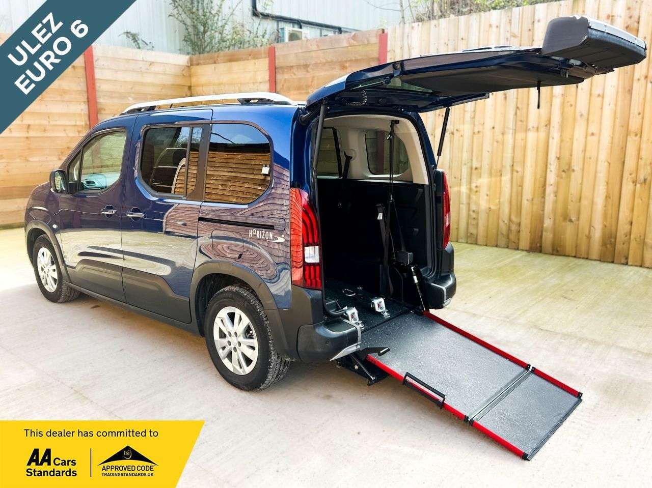 A 2019 PEUGEOT RIFTER 3 Seat Auto Wheelchair Accessible Disabled Access Vehicle WAV A 2019 PEUGEOT RIFTER 3 Seat Auto Wheelchair Accessible Disabled Access Vehicle WAV