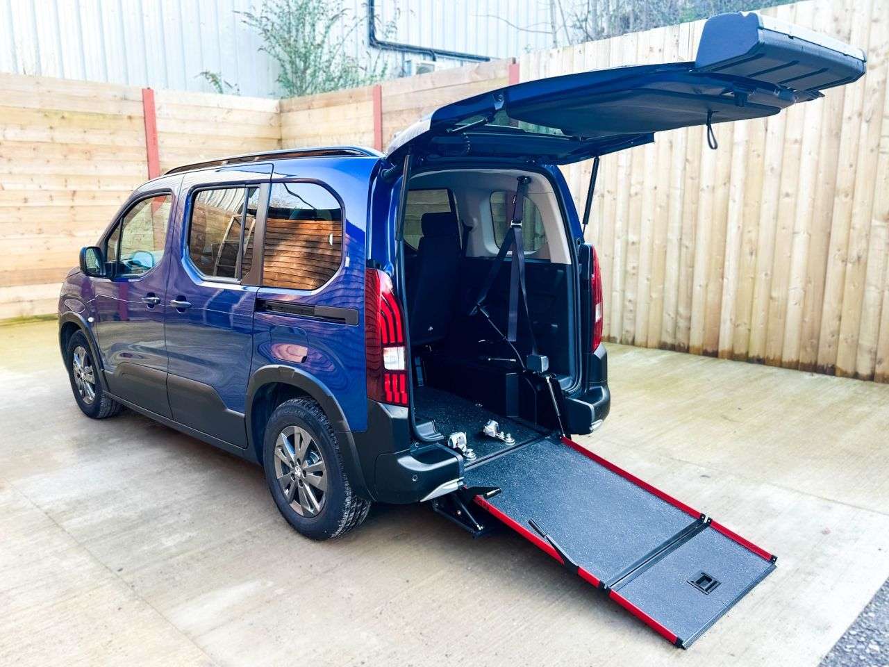 A 2024 PEUGEOT RIFTER 4 Seat Wheelchair Accessible Disabled access Vehicle WAV A 2024 PEUGEOT RIFTER 4 Seat Wheelchair Accessible Disabled access Vehicle WAV