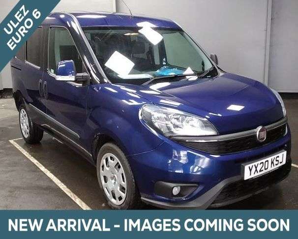 A 2020 FIAT DOBLO 3 Seat Wheelchair Accessible Disabled Access Vehicle WAV A 2020 FIAT DOBLO 3 Seat Wheelchair Accessible Disabled Access Vehicle WAV