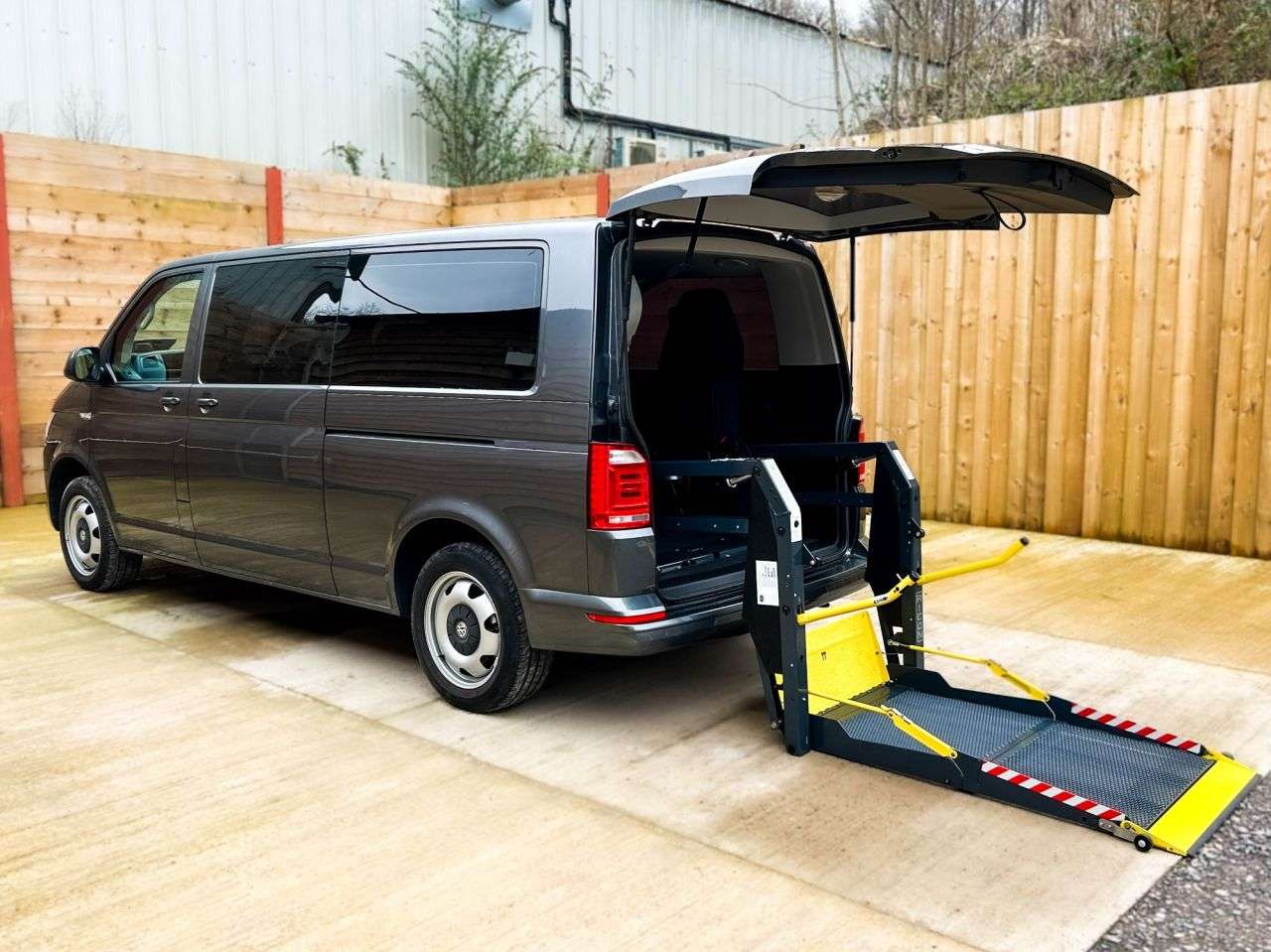 A 2016 VOLKSWAGEN TRANSPORTER LWB 3 Seat Auto Wheelchair Accessible Vehicle WAV A 2016 VOLKSWAGEN TRANSPORTER LWB 3 Seat Auto Wheelchair Accessible Vehicle WAV