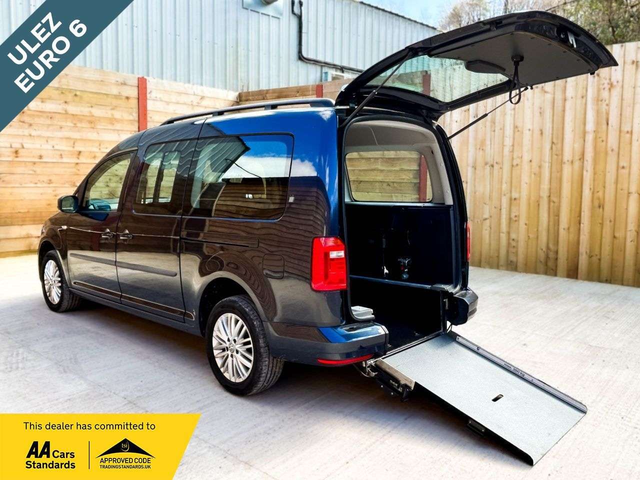 A 2020 VOLKSWAGEN CADDY MAXI LIFE 4 Seat Wheelchair Accessible Disabled Access Vehicle WAV A 2020 VOLKSWAGEN CADDY MAXI LIFE 4 Seat Wheelchair Accessible Disabled Access Vehicle WAV