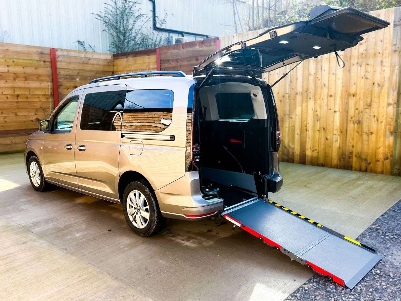A 2023 VOLKSWAGEN CADDY MAXI 5 Seat Auto Petrol Wheelchair Accessible Disabled Access Vehicle WAV A 2023 VOLKSWAGEN CADDY MAXI 5 Seat Auto Petrol Wheelchair Accessible Disabled Access Vehicle WAV