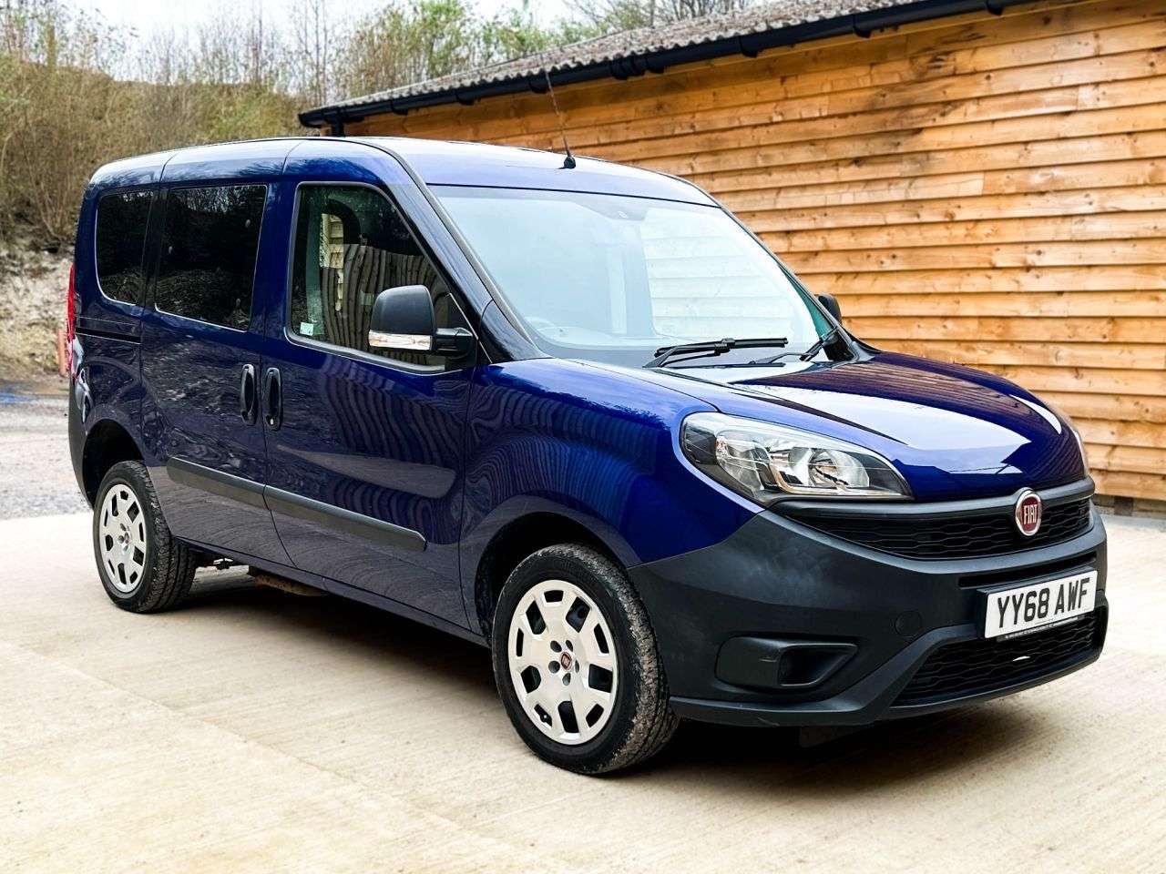 A 2018 FIAT DOBLO 4 Seat Wheelchair Accessible Disabled access vehicle WAV A 2018 FIAT DOBLO 4 Seat Wheelchair Accessible Disabled access vehicle WAV