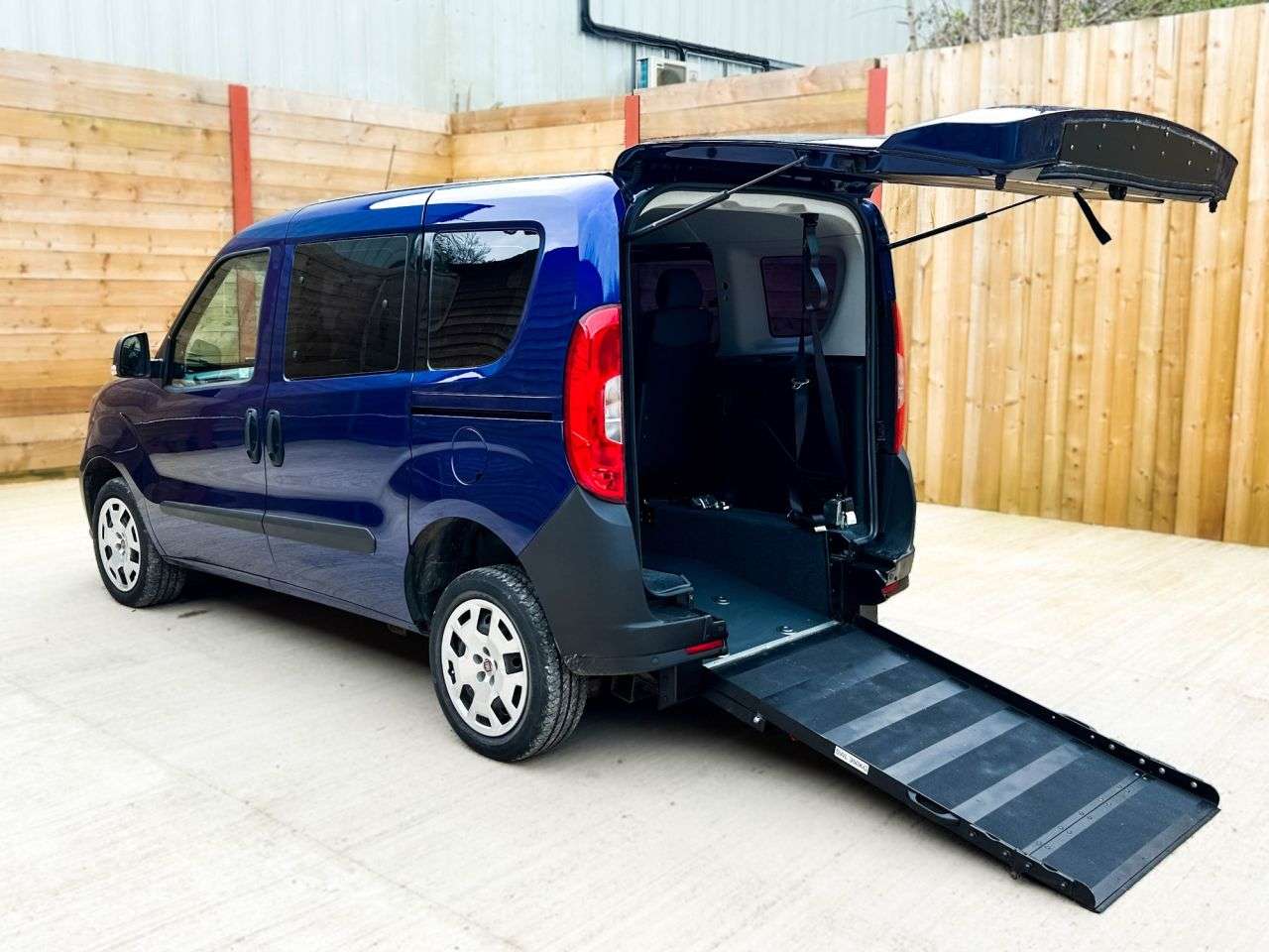 A 2018 FIAT DOBLO 4 Seat Wheelchair Accessible Disabled access vehicle WAV A 2018 FIAT DOBLO 4 Seat Wheelchair Accessible Disabled access vehicle WAV