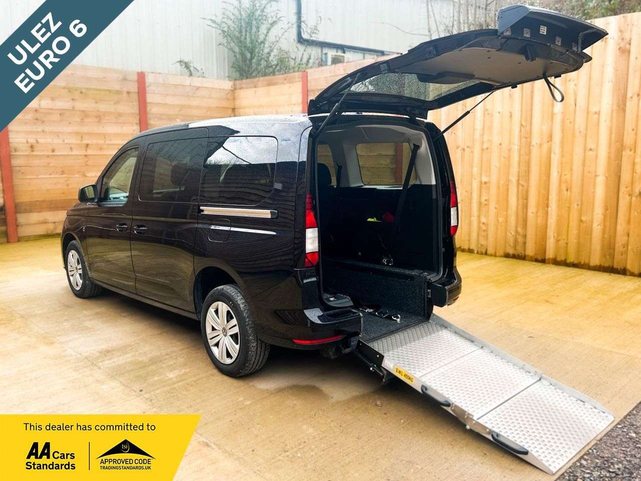 A 2023 VOLKSWAGEN CADDY MAXI 5 Seat Auto Wheelchair Accessible Disabled Access Vehicle WAV A 2023 VOLKSWAGEN CADDY MAXI 5 Seat Auto Wheelchair Accessible Disabled Access Vehicle WAV