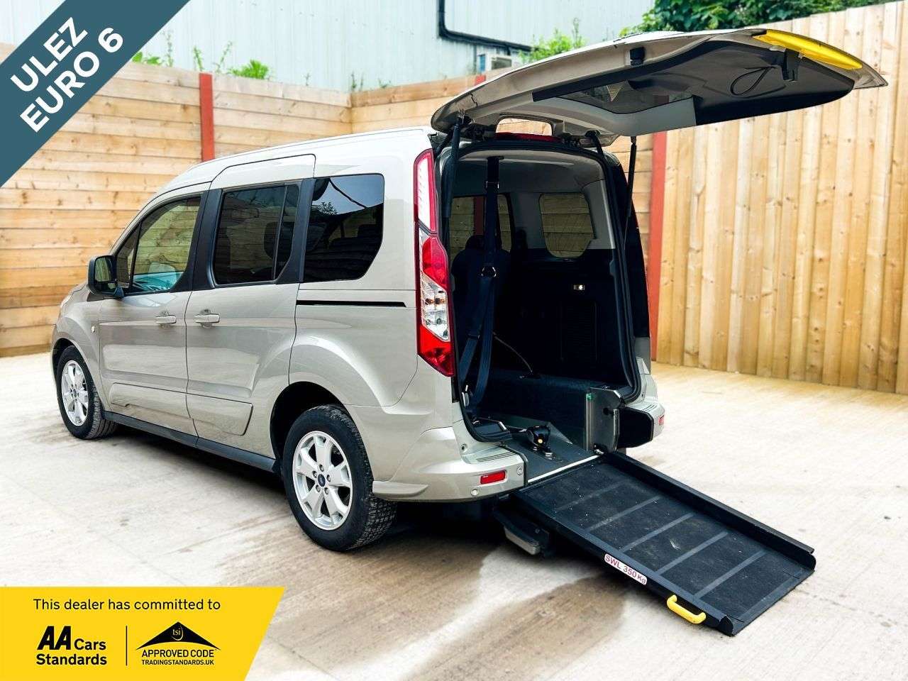 A 2015 FORD TOURNEO CONNECT 4 Seat Auto Wheelchair Accessible Disabled Access Vehicle WAV A 2015 FORD TOURNEO CONNECT 4 Seat Auto Wheelchair Accessible Disabled Access Vehicle WAV