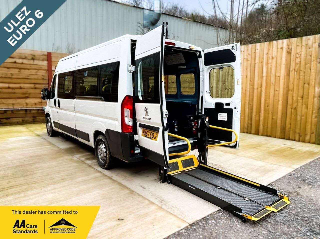 A 2017 PEUGEOT BOXER 8 Seat 3.5T M1 Wheelchair Accessible Vehicle WAV Minibus A 2017 PEUGEOT BOXER 8 Seat 3.5T M1 Wheelchair Accessible Vehicle WAV Minibus