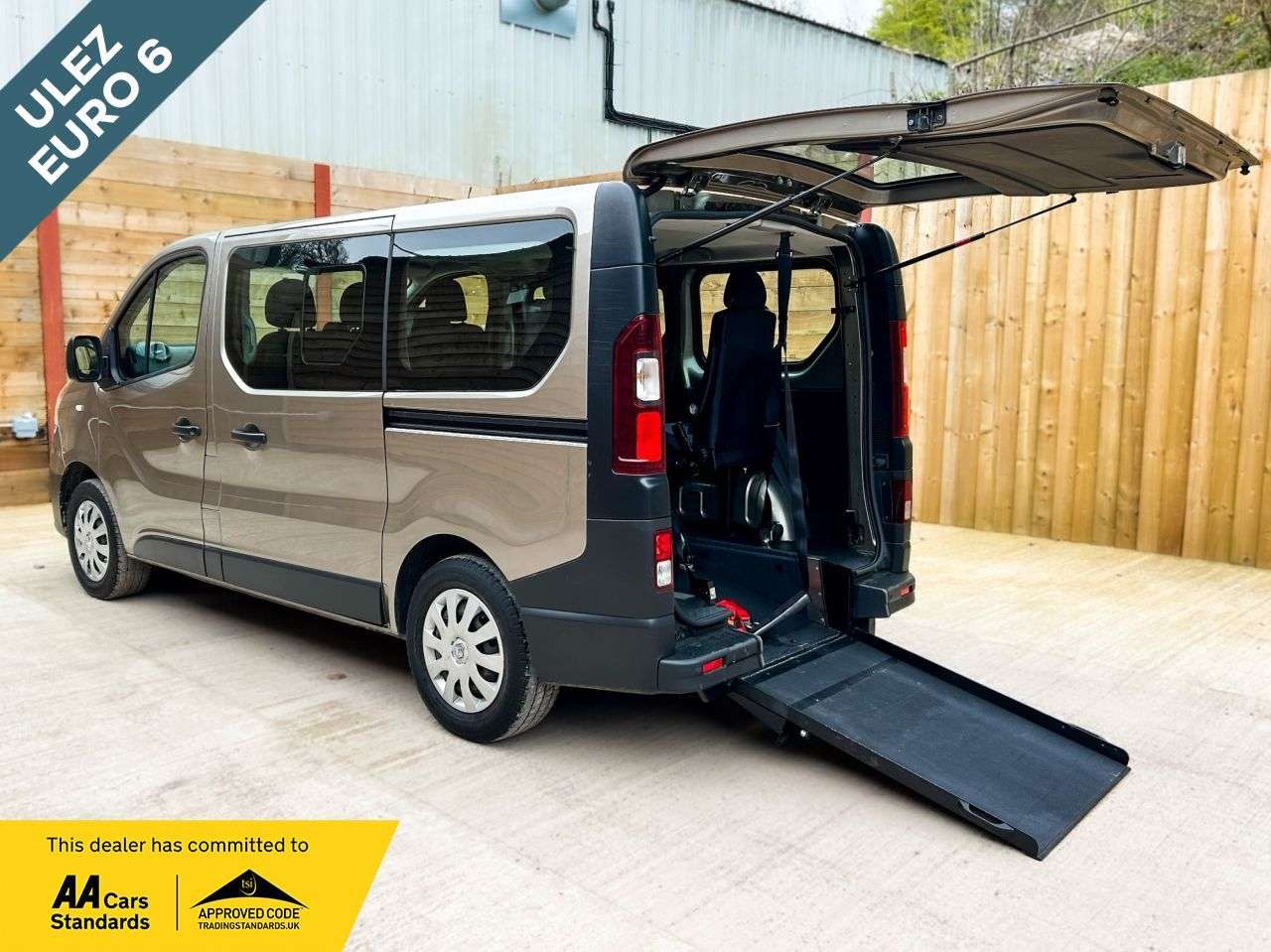 A 2019 RENAULT TRAFIC 6 Seat Wheelchair Accessible Disabled Access Vehicle WAV A 2019 RENAULT TRAFIC 6 Seat Wheelchair Accessible Disabled Access Vehicle WAV