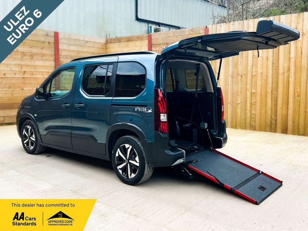 A 2024 PEUGEOT RIFTER 3 Seat Auto Wheelchair Accessible Disabled Access Vehicle WAV A 2024 PEUGEOT RIFTER 3 Seat Auto Wheelchair Accessible Disabled Access Vehicle WAV