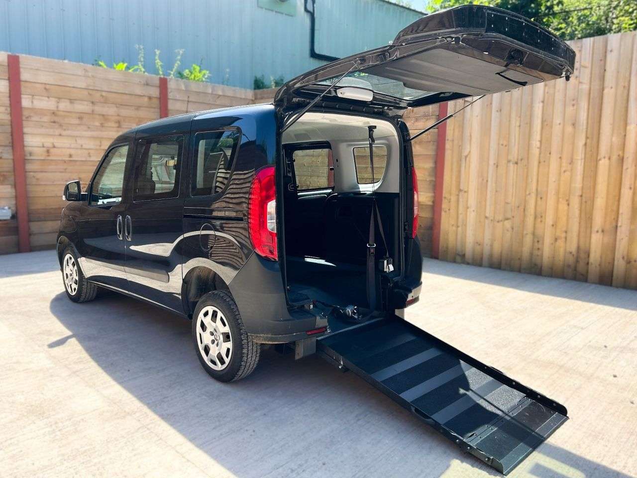 A 2018 FIAT DOBLO 3 Seat Petrol Wheelchair Accessible Disabled Access Vehicle WAV A 2018 FIAT DOBLO 3 Seat Petrol Wheelchair Accessible Disabled Access Vehicle WAV