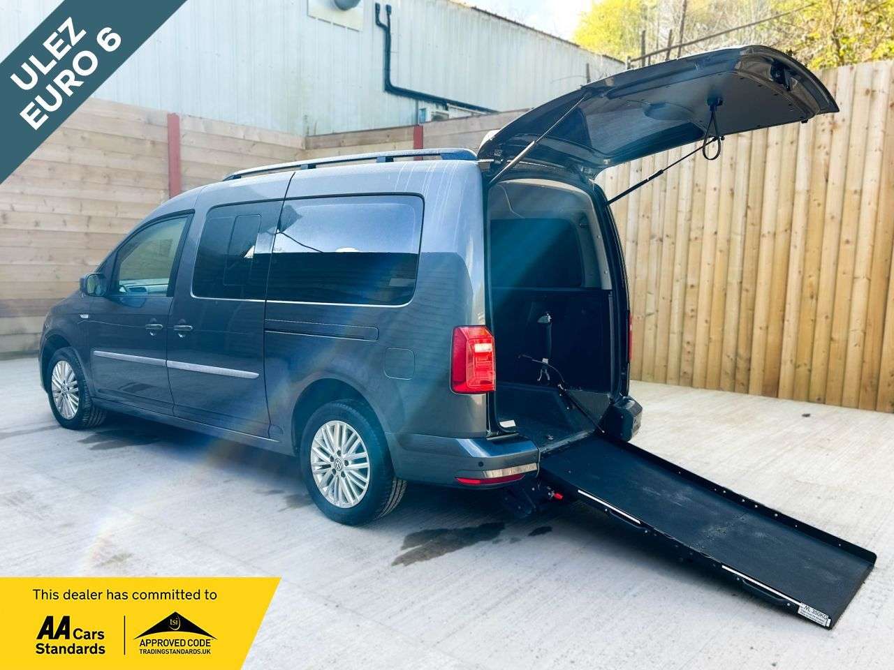 A 2018 VOLKSWAGEN CADDY MAXI LIFE 5 Seat Auto Wheelchair Accessible Disabled Access Vehicle WAV A 2018 VOLKSWAGEN CADDY MAXI LIFE 5 Seat Auto Wheelchair Accessible Disabled Access Vehicle WAV