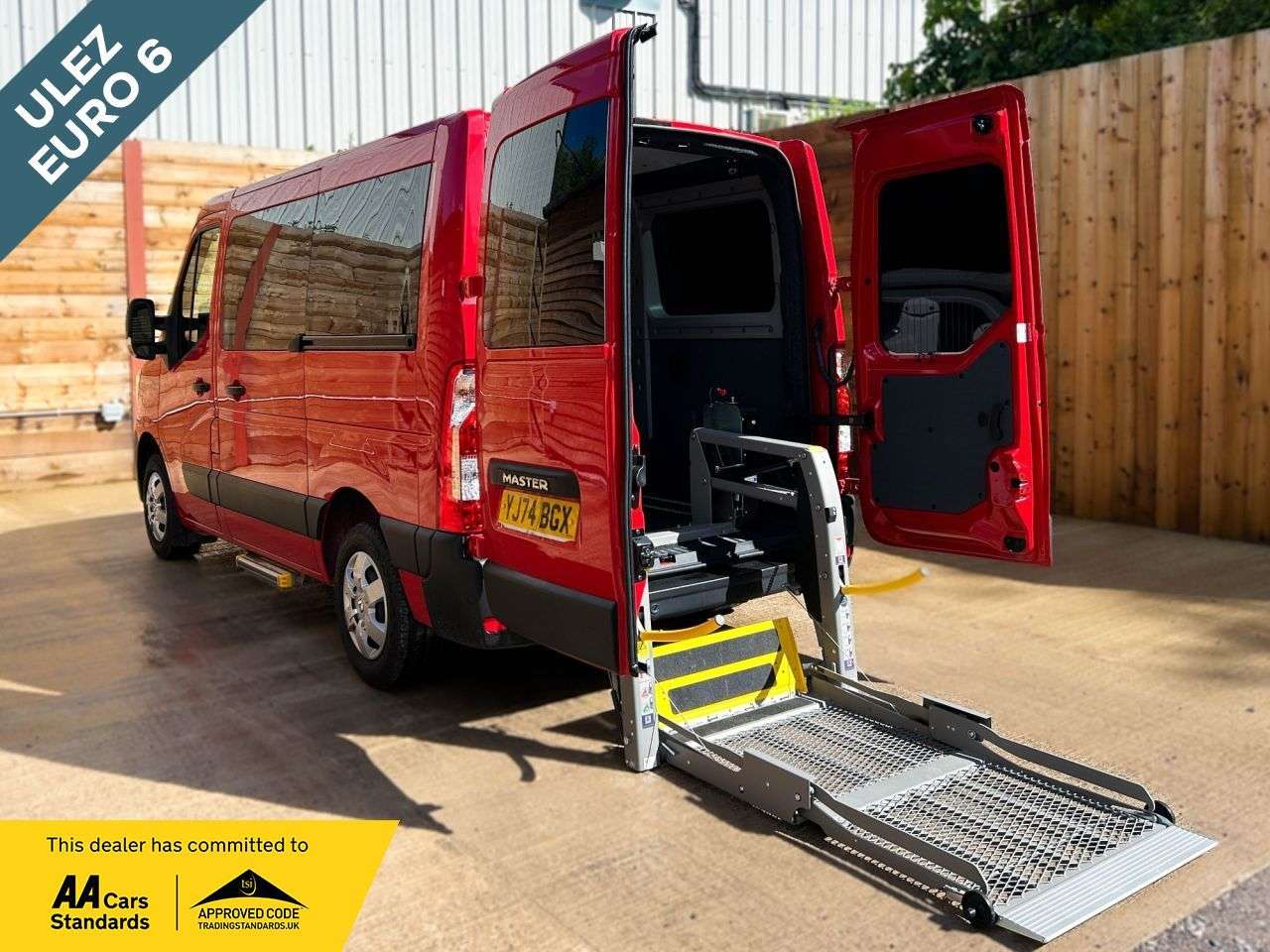A 2024 RENAULT MASTER 4 Seat Wheelchair Accessible Disabled Access Vehicle WAV A 2024 RENAULT MASTER 4 Seat Wheelchair Accessible Disabled Access Vehicle WAV