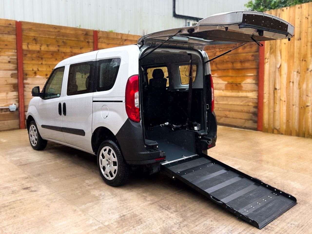 A 2019 FIAT DOBLO 4 Seat Wheelchair Accessible Disabled Access Vehicle WAV A 2019 FIAT DOBLO 4 Seat Wheelchair Accessible Disabled Access Vehicle WAV