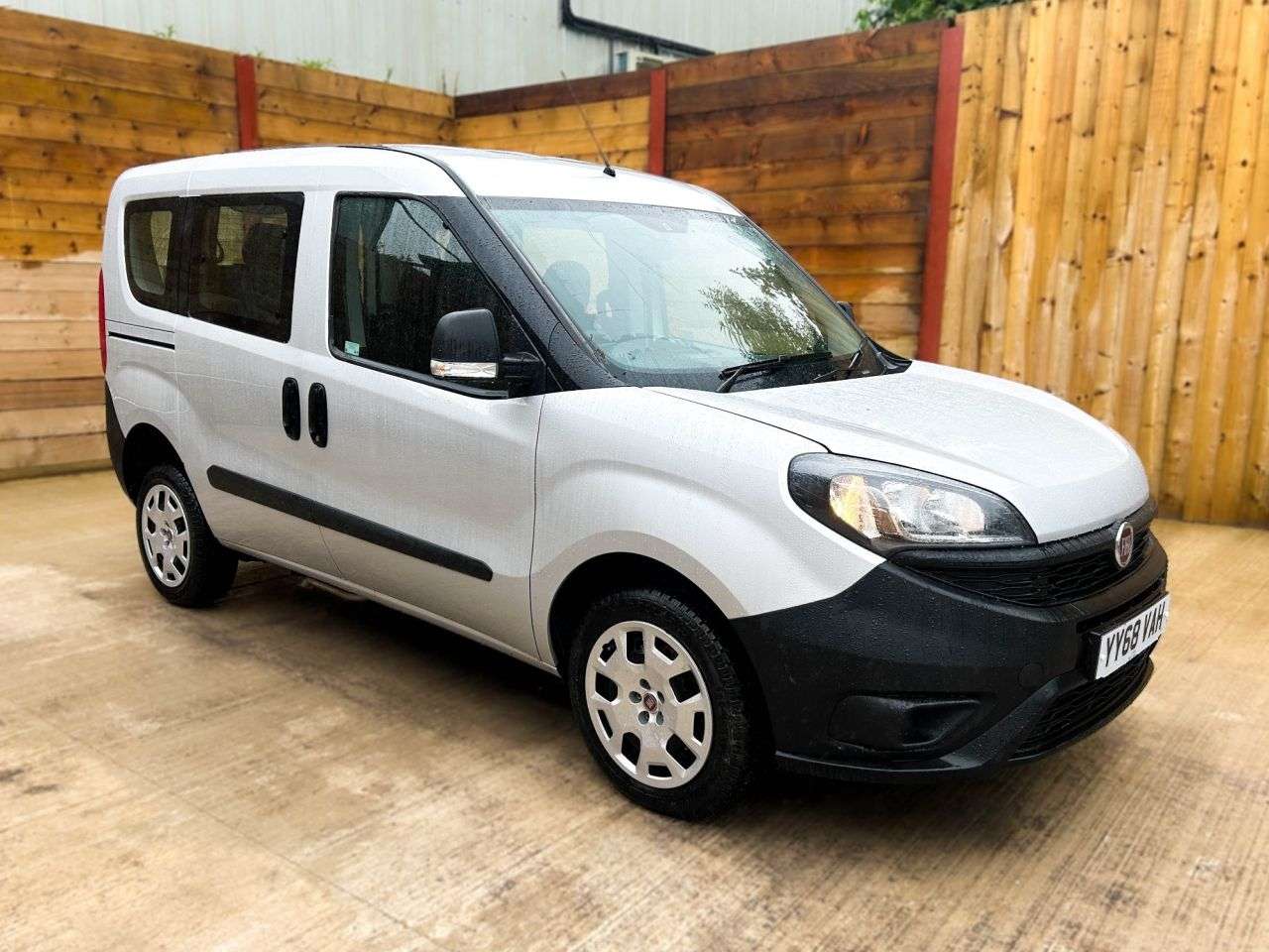 A 2019 FIAT DOBLO 4 Seat Wheelchair Accessible Disabled Access Vehicle WAV A 2019 FIAT DOBLO 4 Seat Wheelchair Accessible Disabled Access Vehicle WAV