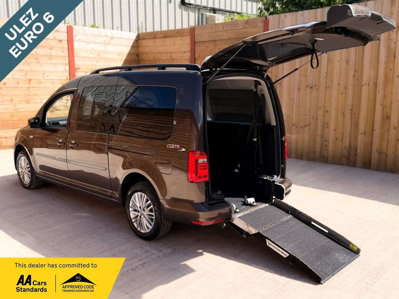 A 2020 VOLKSWAGEN CADDY MAXI LIFE 5 Seat Auto Wheelchair Accessible Disabled Access Vehicle WAV A 2020 VOLKSWAGEN CADDY MAXI LIFE 5 Seat Auto Wheelchair Accessible Disabled Access Vehicle WAV