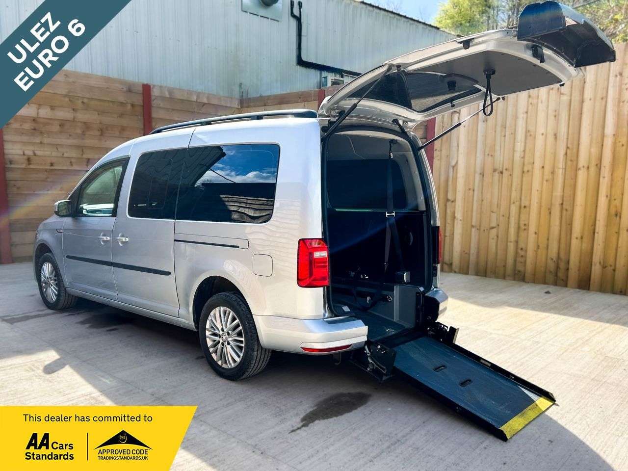 A 2021 VOLKSWAGEN CADDY MAXI LIFE 5 Seat Auto Wheelchair Accessible Disabled Access Vehicle WAV A 2021 VOLKSWAGEN CADDY MAXI LIFE 5 Seat Auto Wheelchair Accessible Disabled Access Vehicle WAV
