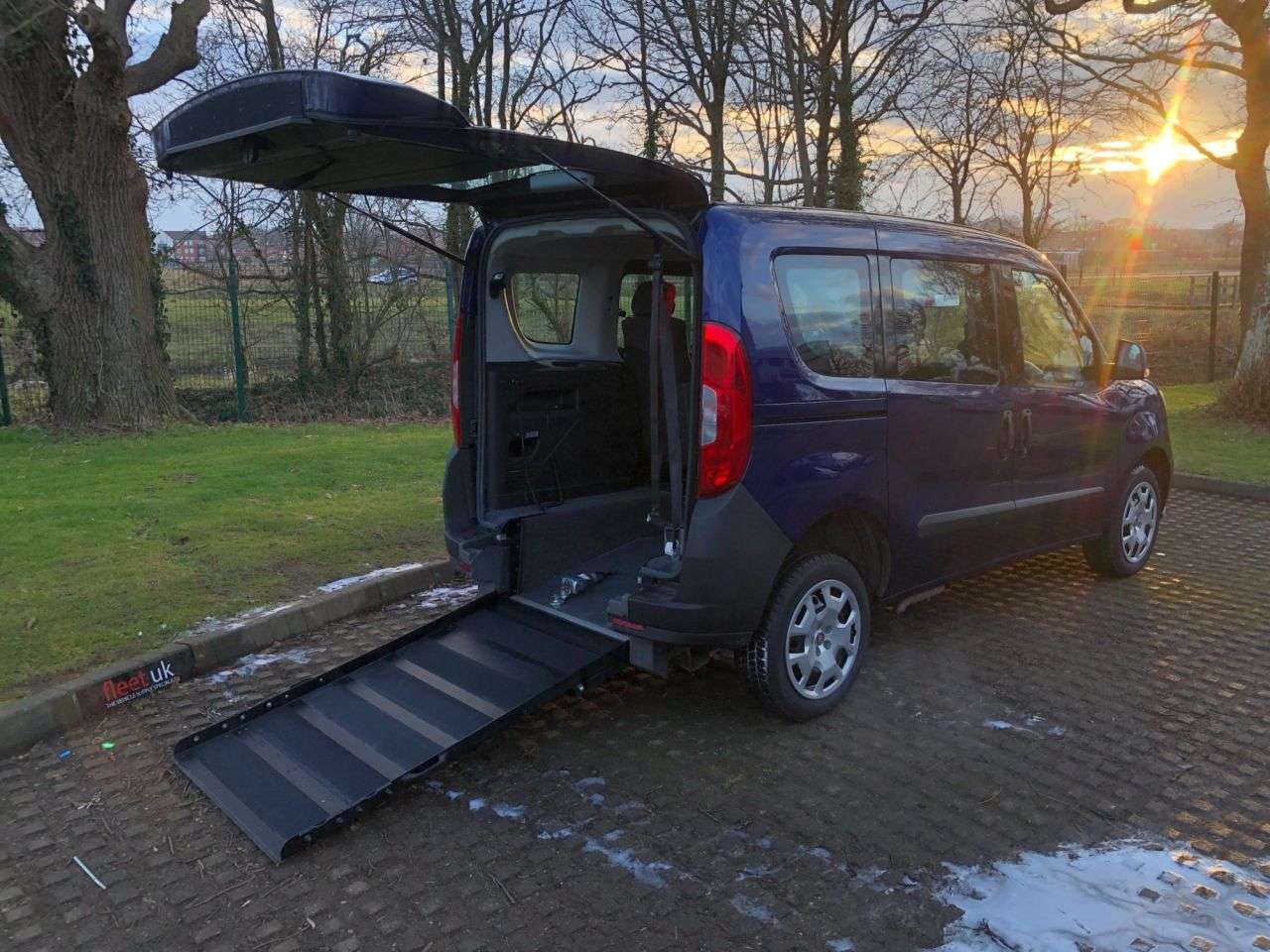 A 2017 FIAT DOBLO 4 Seat Wheelchair Accessible Disabled Access Vehicle WAV A 2017 FIAT DOBLO 4 Seat Wheelchair Accessible Disabled Access Vehicle WAV