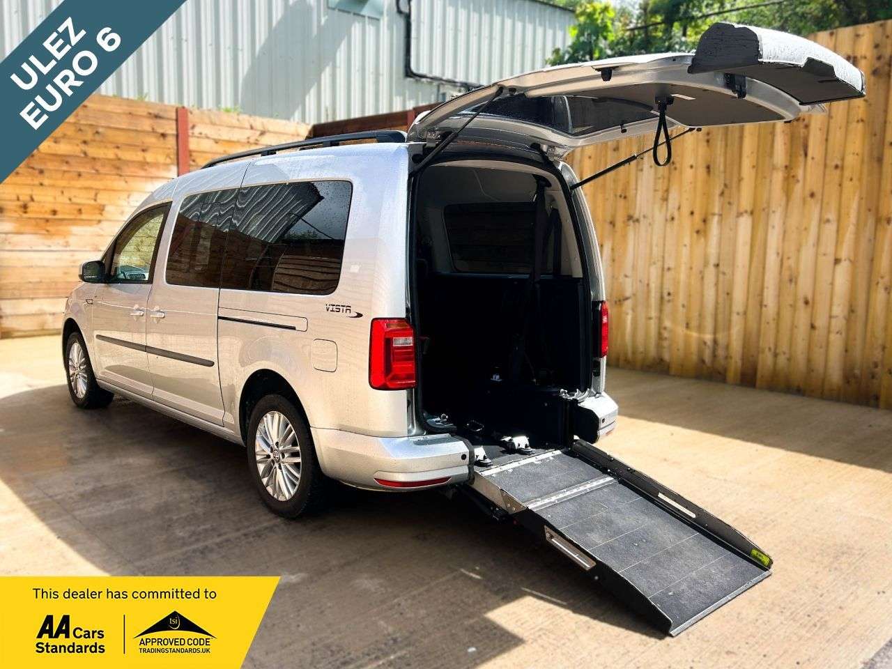 A 2020 VOLKSWAGEN CADDY MAXI LIFE 5 Seat Auto Wheelchair Accessible Disabled Access Vehicle WAV A 2020 VOLKSWAGEN CADDY MAXI LIFE 5 Seat Auto Wheelchair Accessible Disabled Access Vehicle WAV