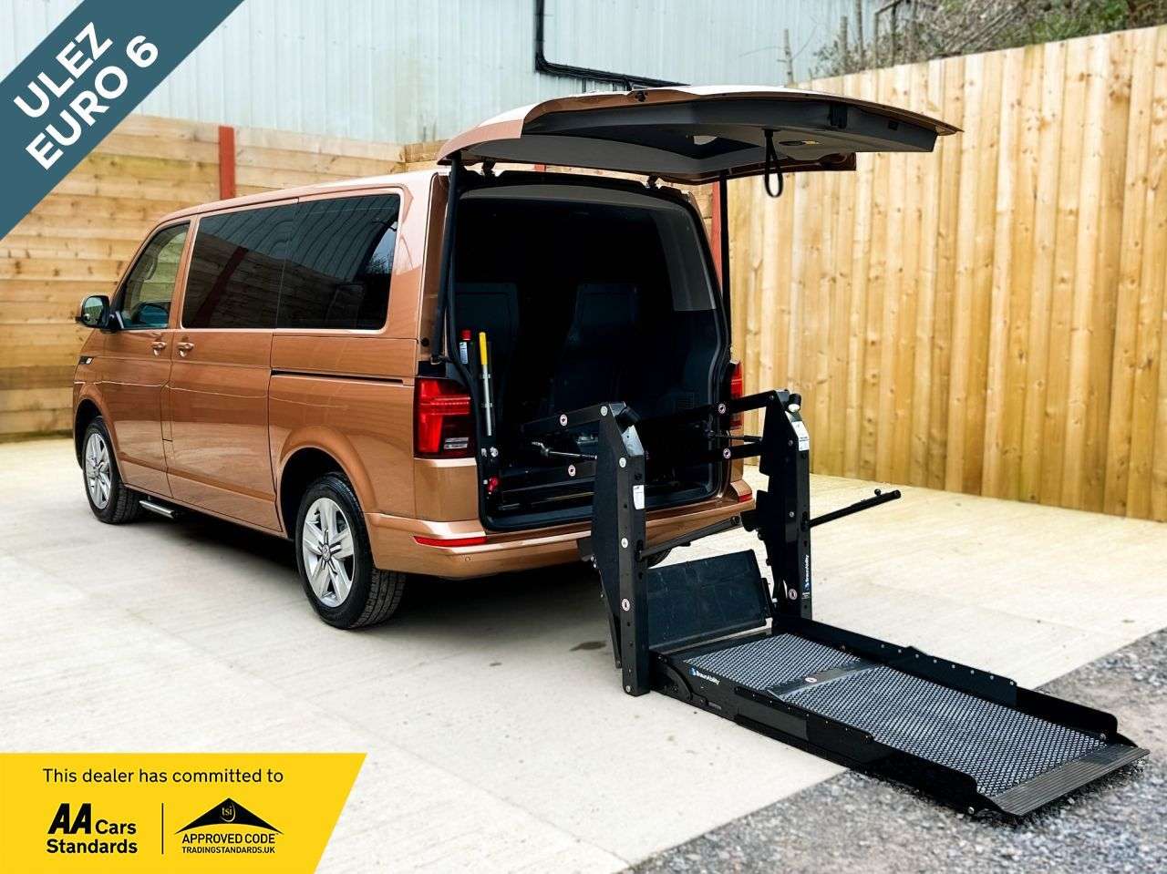 A 2020 VOLKSWAGEN TRANSPORTER Driver Transfer / Passenger Up Front Wheelchair Accessible Disabled Access A 2020 VOLKSWAGEN TRANSPORTER Driver Transfer / Passenger Up Front Wheelchair Accessible Disabled Access