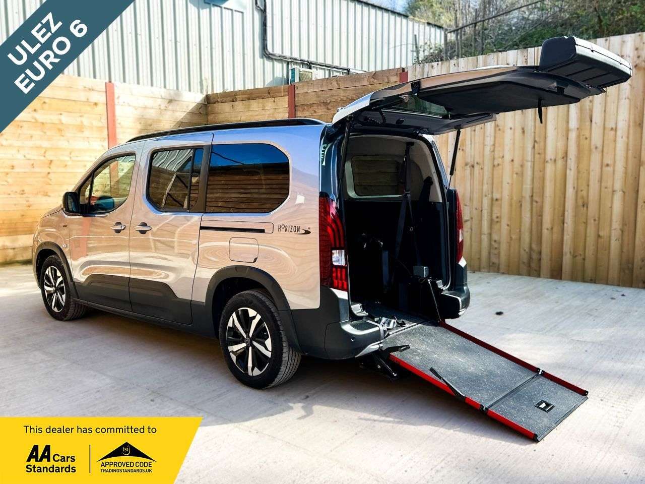 A 2024 PEUGEOT RIFTER 3 Seat Auto Wheelchair Accessible Disabled Access Vehicle WAV A 2024 PEUGEOT RIFTER 3 Seat Auto Wheelchair Accessible Disabled Access Vehicle WAV