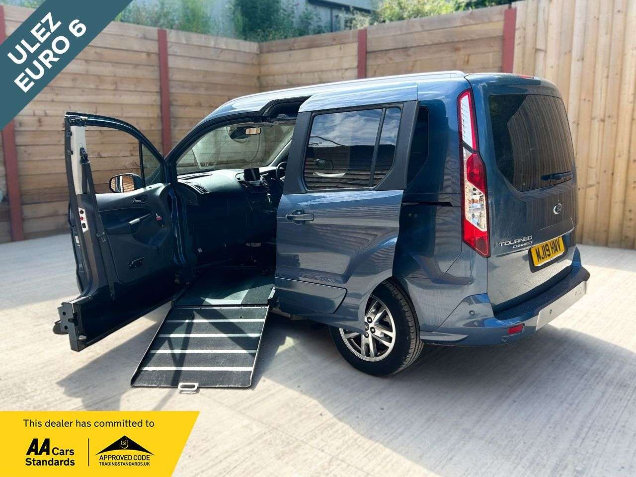 A 2019 FORD TOURNEO CONNECT 4 Seat Side Entry Wheelchair Accessible Disabled Access Vehicle WAV A 2019 FORD TOURNEO CONNECT 4 Seat Side Entry Wheelchair Accessible Disabled Access Vehicle WAV