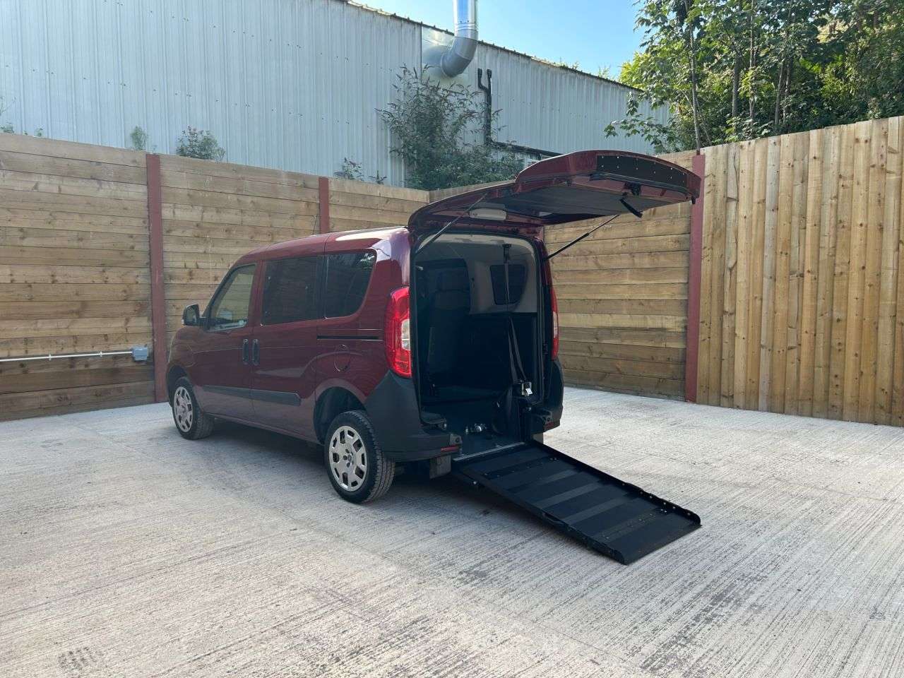 A 2019 FIAT DOBLO 3 Seat Wheelchair Accessible Disabled Access Vehicle WAV A 2019 FIAT DOBLO 3 Seat Wheelchair Accessible Disabled Access Vehicle WAV