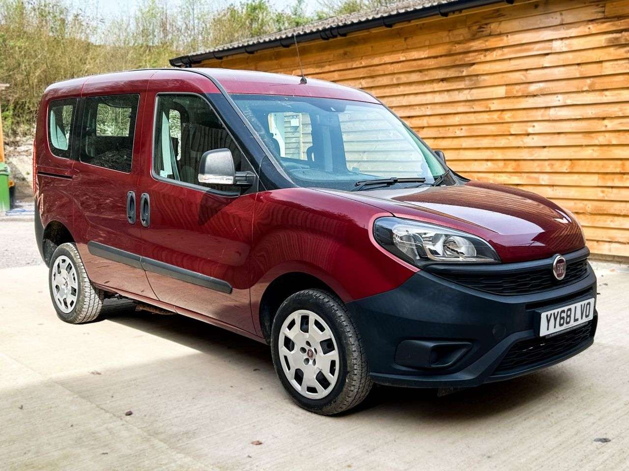 A 2019 FIAT DOBLO 3 Seat Wheelchair Accessible Disabled Access Vehicle WAV A 2019 FIAT DOBLO 3 Seat Wheelchair Accessible Disabled Access Vehicle WAV