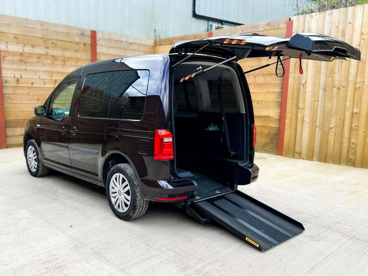 A 2018 VOLKSWAGEN CADDY LIFE Petrol Auto Driver Transfer Wheelchair Accessible Vehicle WAV A 2018 VOLKSWAGEN CADDY LIFE Petrol Auto Driver Transfer Wheelchair Accessible Vehicle WAV