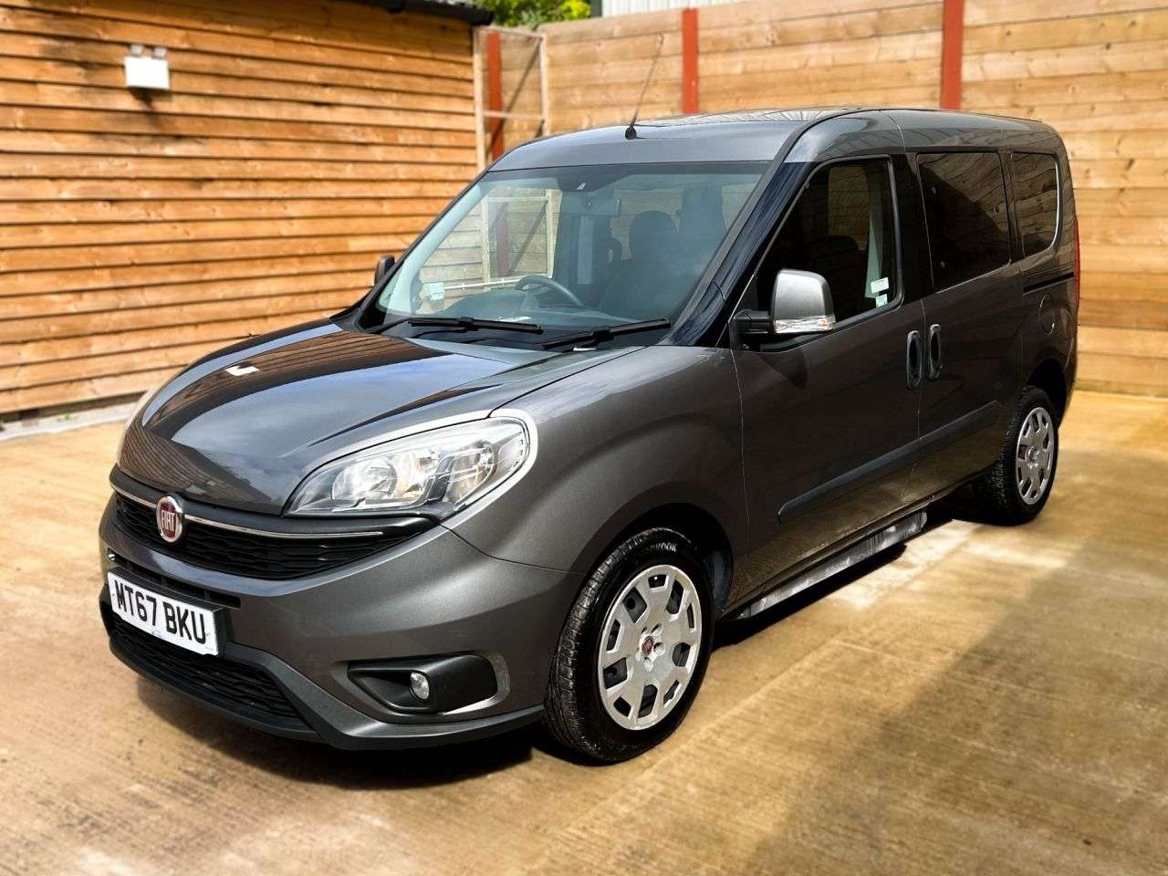 A 2018 FIAT DOBLO 4 Seat Side Entry Passenger Up Front Wheelchair Accessible Disabled Access A 2018 FIAT DOBLO 4 Seat Side Entry Passenger Up Front Wheelchair Accessible Disabled Access