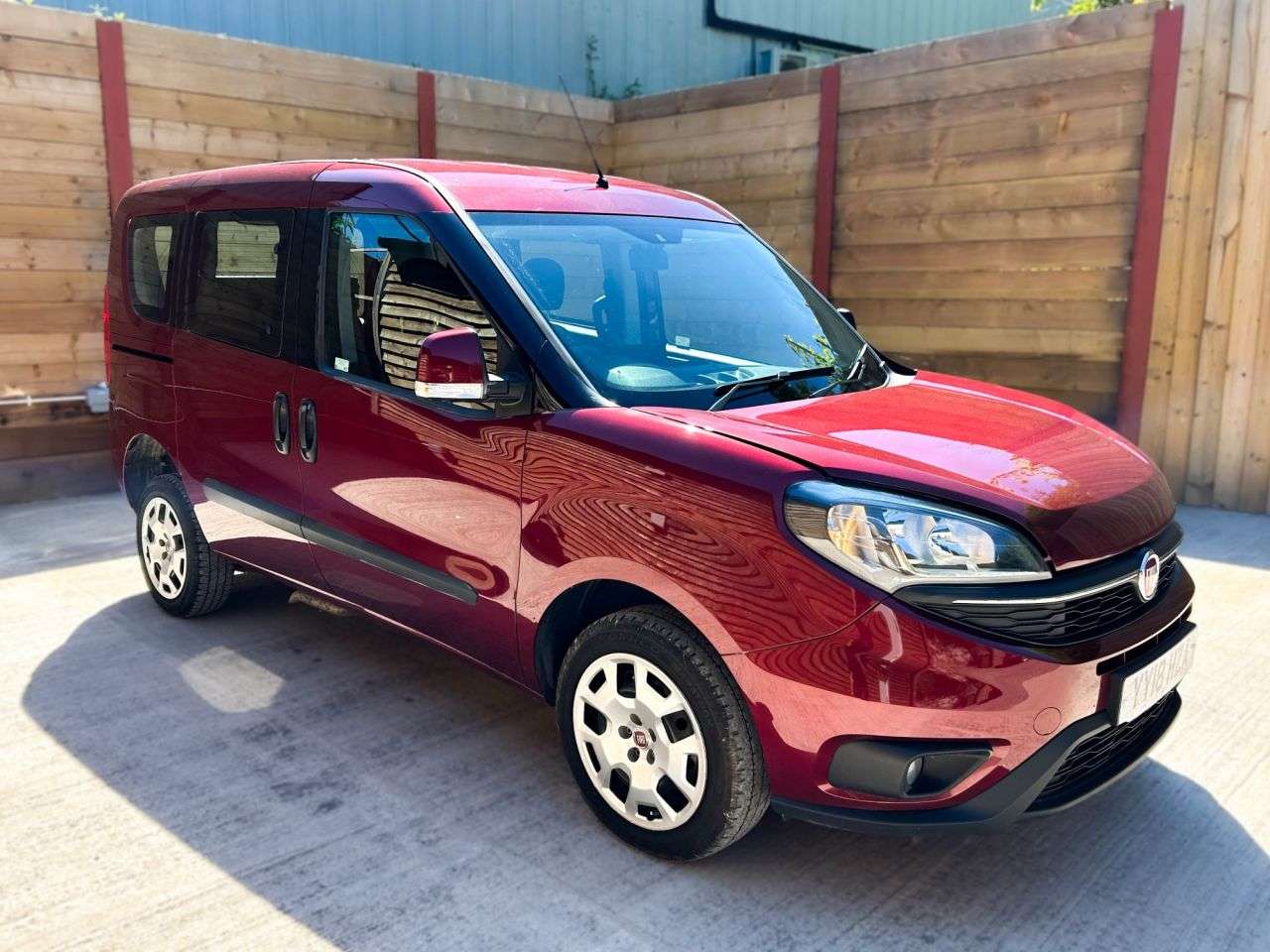 A 2018 FIAT DOBLO 3 Seat Wheelchair Accessible Disabled Access Vehicle WAV A 2018 FIAT DOBLO 3 Seat Wheelchair Accessible Disabled Access Vehicle WAV