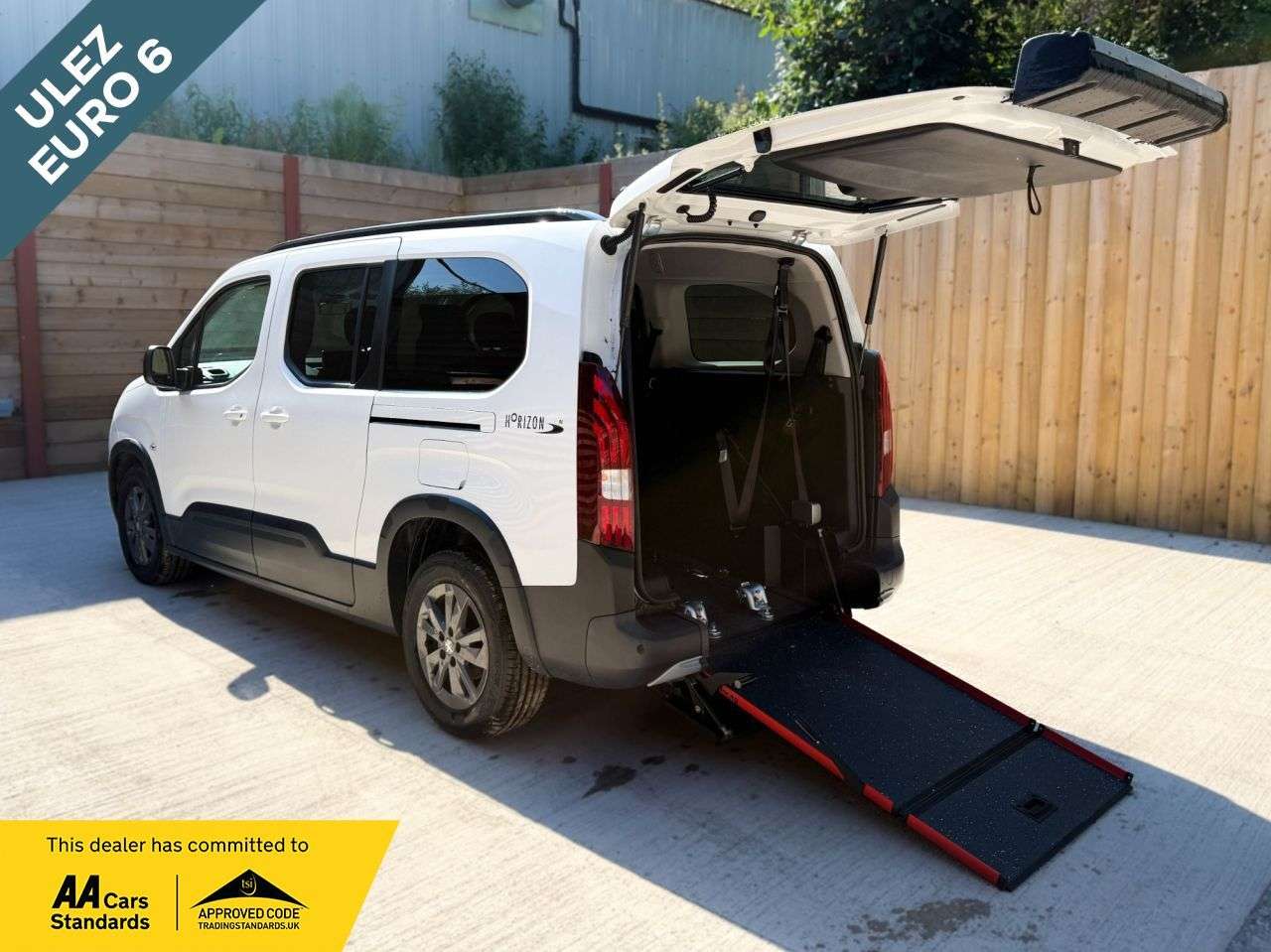 A 2023 PEUGEOT RIFTER L2 LWB 4 Seat Auto Wheelchair Accessible Disabled Access Vehicle WAV A 2023 PEUGEOT RIFTER L2 LWB 4 Seat Auto Wheelchair Accessible Disabled Access Vehicle WAV