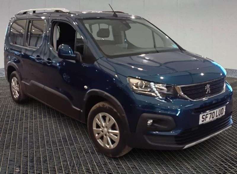 A 2020 PEUGEOT RIFTER L2 LWB 5 Seat Wheelchair Accessible Disabled Access Vehicle WAV A 2020 PEUGEOT RIFTER L2 LWB 5 Seat Wheelchair Accessible Disabled Access Vehicle WAV