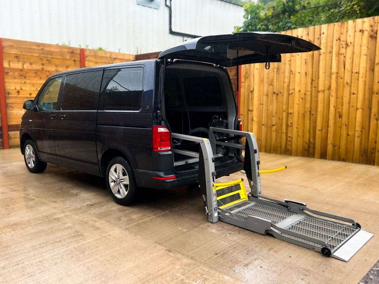 A 2018 VOLKSWAGEN TRANSPORTER 4 Seat Auto Wheelchair Accessible Disabled Access Vehicle WAV A 2018 VOLKSWAGEN TRANSPORTER 4 Seat Auto Wheelchair Accessible Disabled Access Vehicle WAV