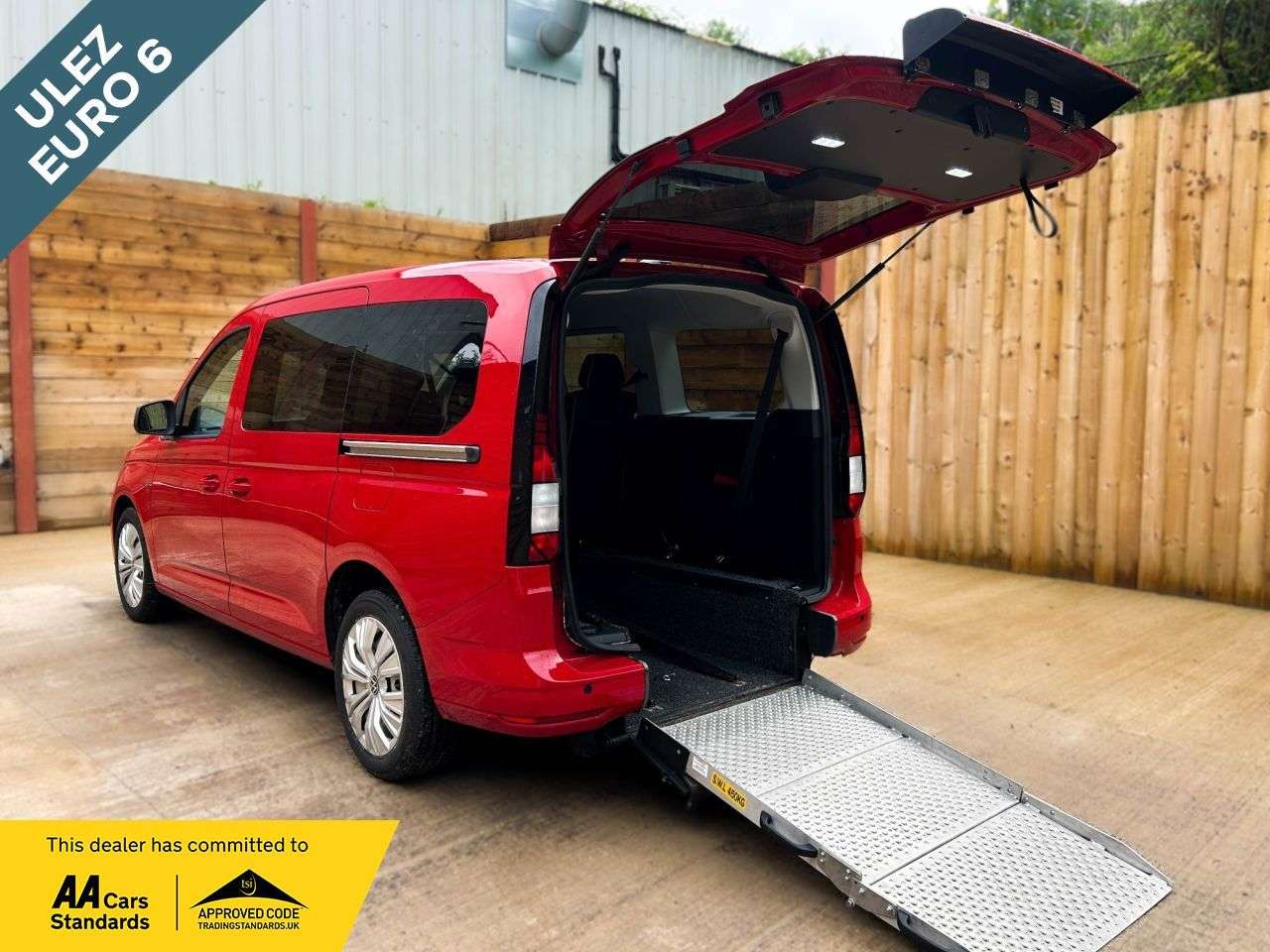 A 2022 VOLKSWAGEN CADDY MAXI 4 Seat Wheelchair Accessible Disabled Access Vehicle WAV A 2022 VOLKSWAGEN CADDY MAXI 4 Seat Wheelchair Accessible Disabled Access Vehicle WAV