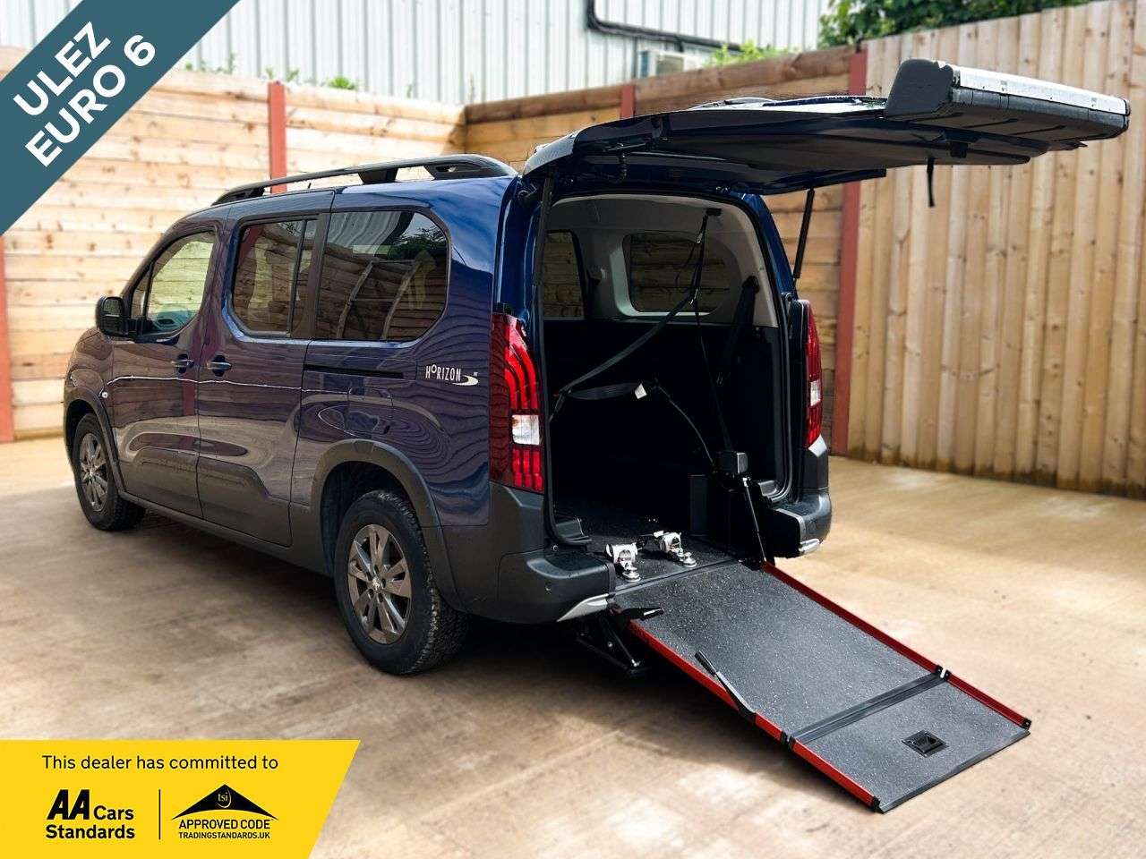 A 2023 PEUGEOT RIFTER L2 LWB 3 Seat Auto Wheelchair Accessible Disabled Access Vehicle WAV A 2023 PEUGEOT RIFTER L2 LWB 3 Seat Auto Wheelchair Accessible Disabled Access Vehicle WAV