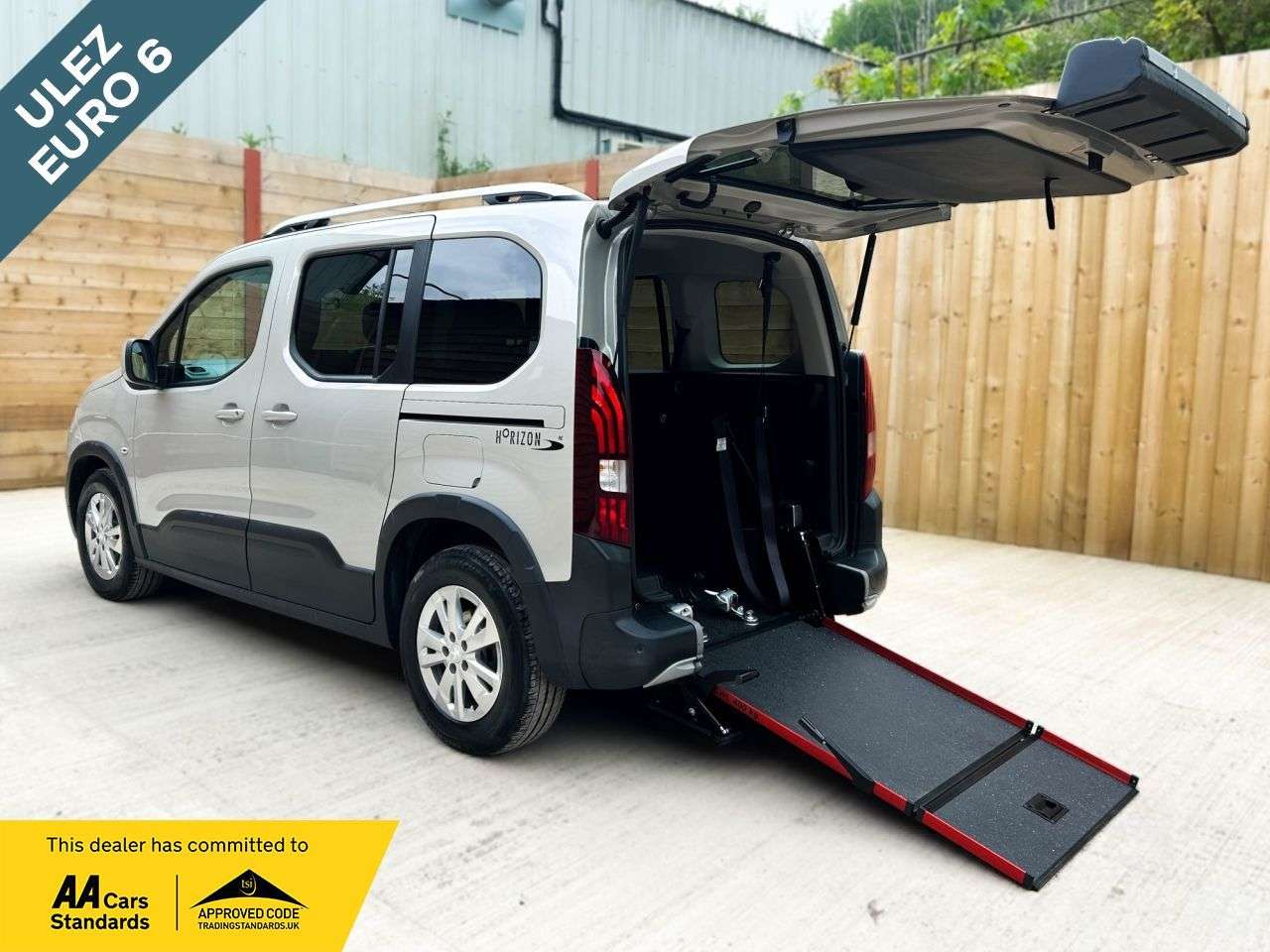 A 2020 PEUGEOT RIFTER 3 Seat Auto Wheelchair Accessible Disabled Access Vehicle WAV A 2020 PEUGEOT RIFTER 3 Seat Auto Wheelchair Accessible Disabled Access Vehicle WAV