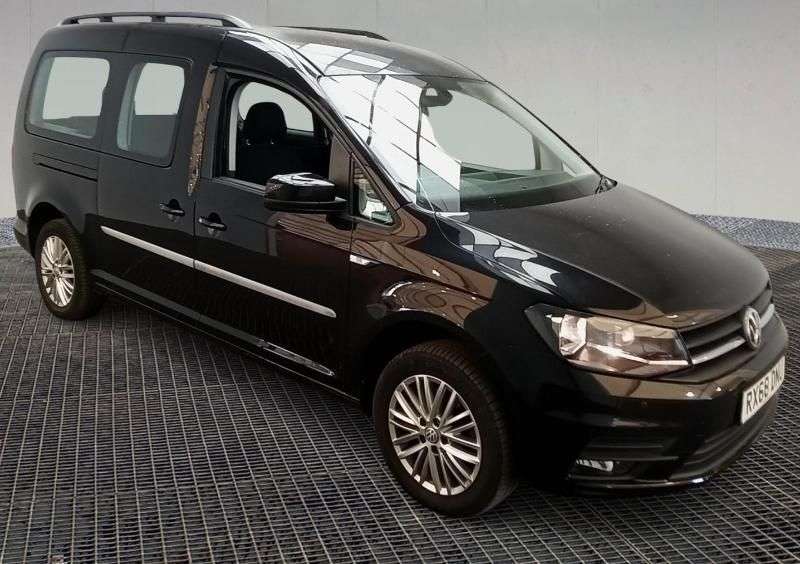 A 2018 VOLKSWAGEN CADDY MAXI LIFE 5 Seat Petrol Auto Wheelchair Accessible Disabled Access Vehicle WAV A 2018 VOLKSWAGEN CADDY MAXI LIFE 5 Seat Petrol Auto Wheelchair Accessible Disabled Access Vehicle WAV