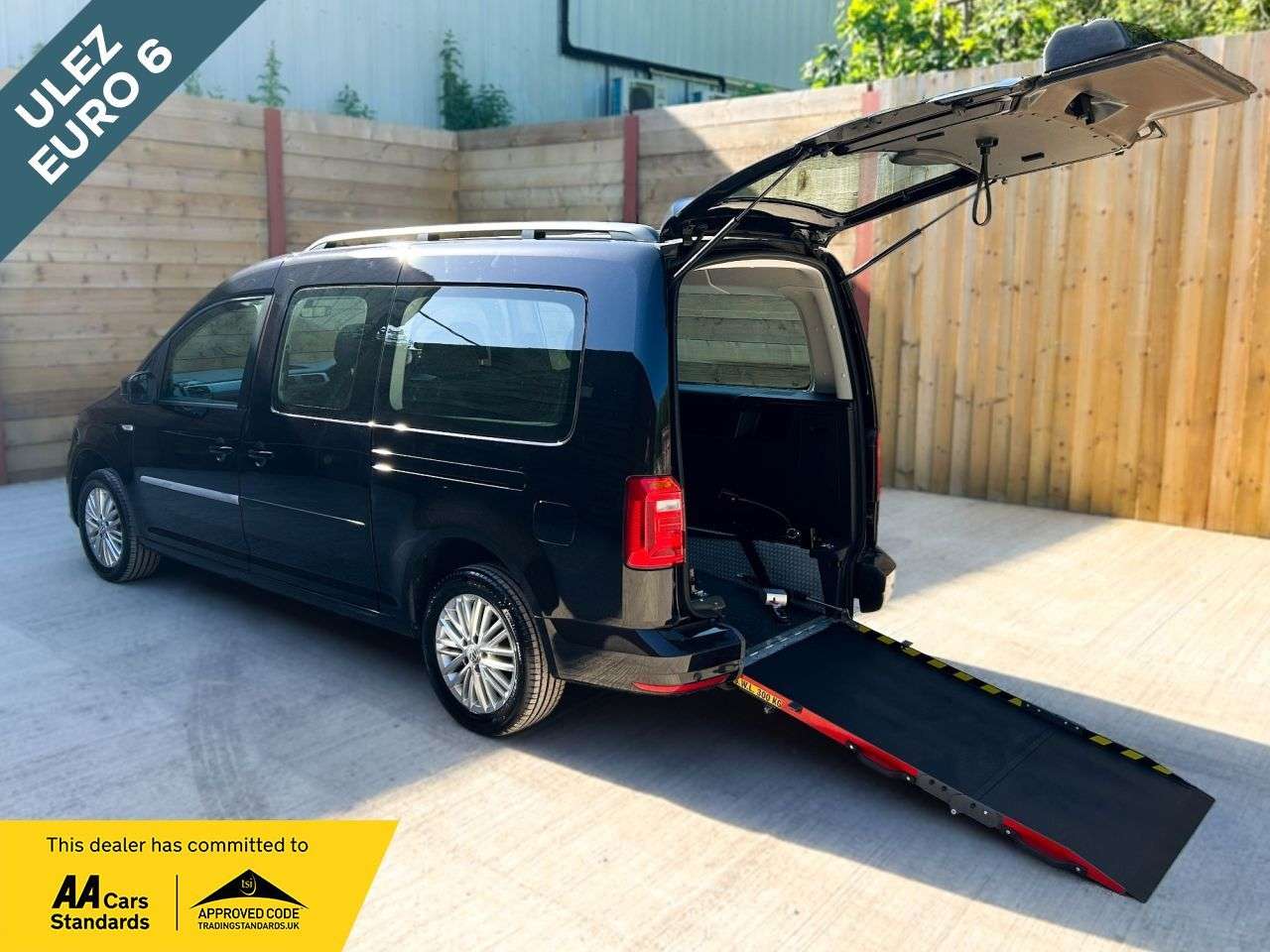A 2018 VOLKSWAGEN CADDY MAXI LIFE 5 Seat Petrol Auto Wheelchair Accessible Disabled Access Vehicle WAV A 2018 VOLKSWAGEN CADDY MAXI LIFE 5 Seat Petrol Auto Wheelchair Accessible Disabled Access Vehicle WAV
