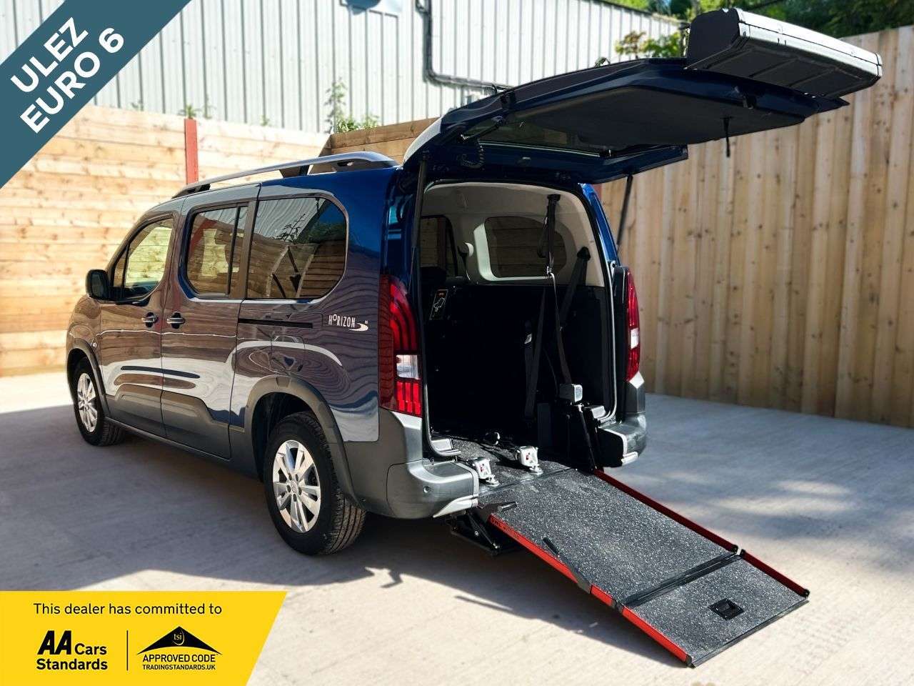 A 2020 PEUGEOT RIFTER L2 LWB 5 Seat Diesel Auto Wheelchair Accessible Disabled Access Vehicle WAV A 2020 PEUGEOT RIFTER L2 LWB 5 Seat Diesel Auto Wheelchair Accessible Disabled Access Vehicle WAV