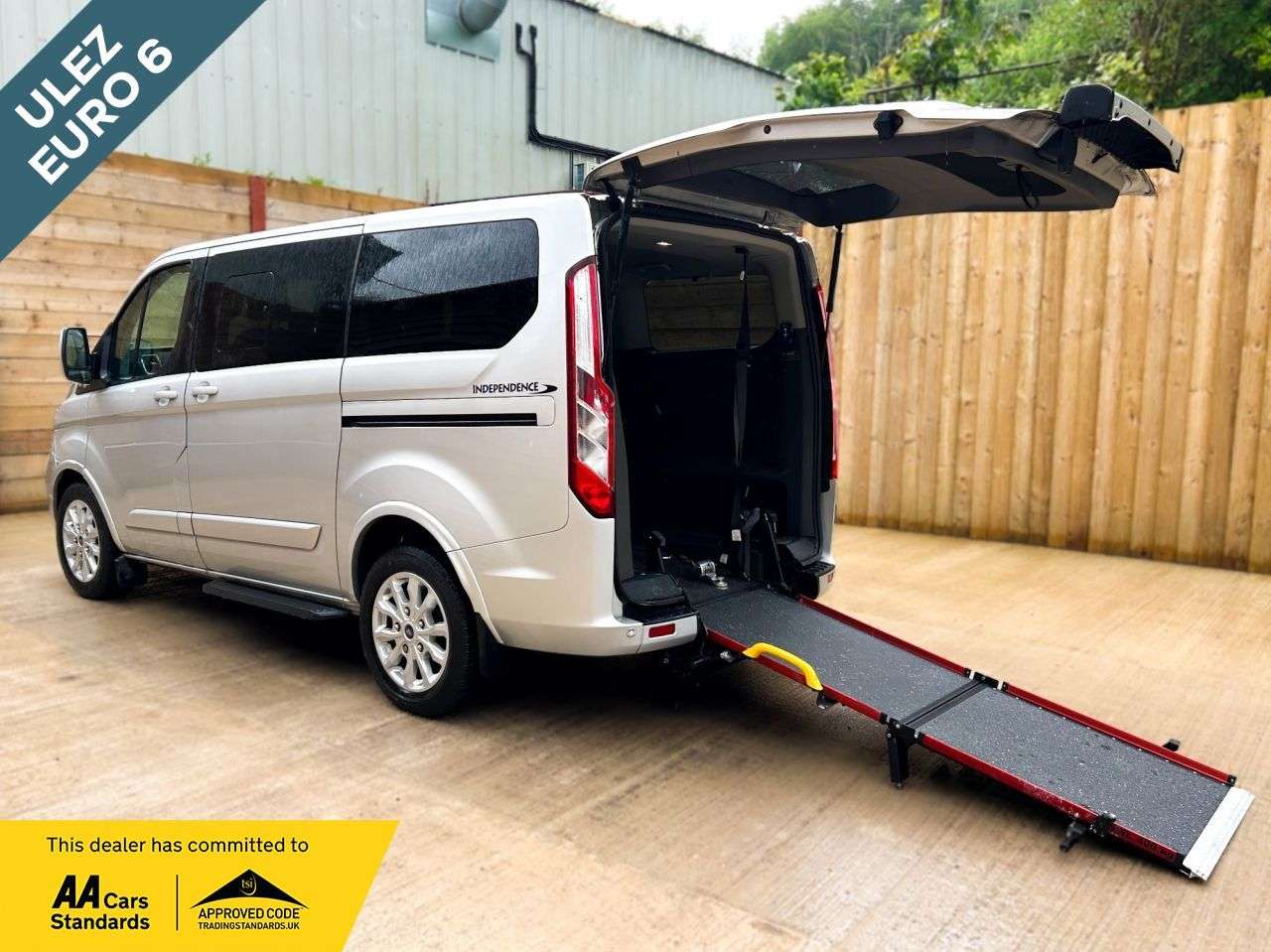 A 2022 FORD TOURNEO CUSTOM 6 Seat Auto Wheelchair Accessible Disabled Access Vehicle WAV A 2022 FORD TOURNEO CUSTOM 6 Seat Auto Wheelchair Accessible Disabled Access Vehicle WAV