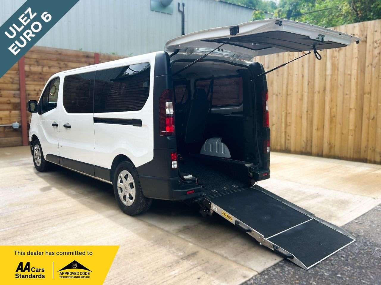 A 2024 RENAULT TRAFIC L2 LWB 7 Seat Auto Wheelchair Accessible Disabled Access Vehicle WAV A 2024 RENAULT TRAFIC L2 LWB 7 Seat Auto Wheelchair Accessible Disabled Access Vehicle WAV