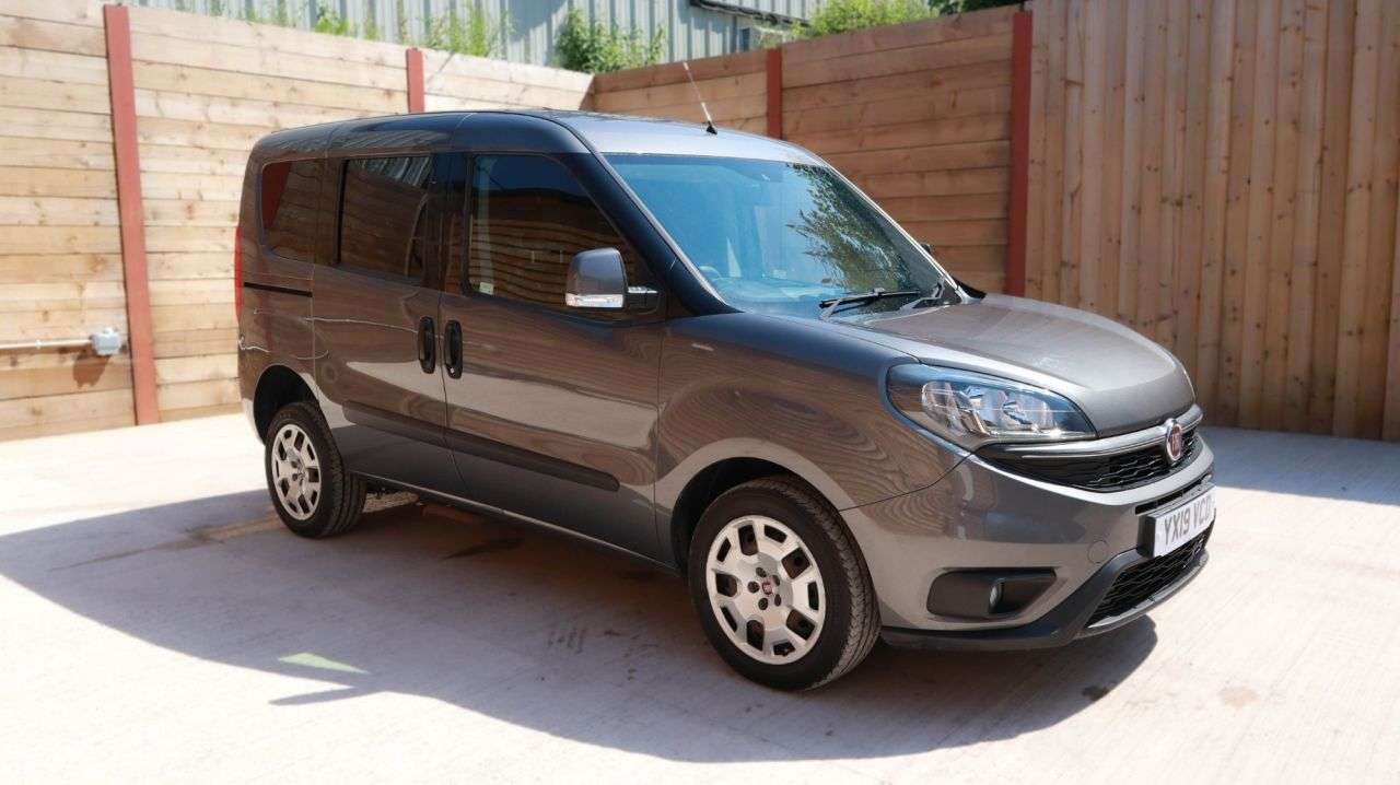 A 2019 FIAT DOBLO 3 Seat Wheelchair Accessible Disabled Access Vehicle WAV A 2019 FIAT DOBLO 3 Seat Wheelchair Accessible Disabled Access Vehicle WAV