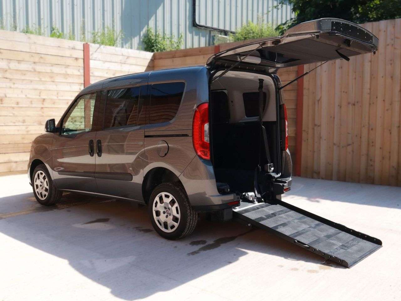 A 2019 FIAT DOBLO 3 Seat Wheelchair Accessible Disabled Access Vehicle WAV A 2019 FIAT DOBLO 3 Seat Wheelchair Accessible Disabled Access Vehicle WAV