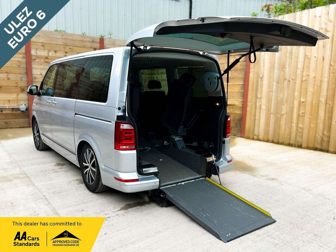 A 2017 VOLKSWAGEN CARAVELLE 6 Seat Drive From / Passenger Up Front Wheelchair Accessible Vehicle WAV A 2017 VOLKSWAGEN CARAVELLE 6 Seat Drive From / Passenger Up Front Wheelchair Accessible Vehicle WAV