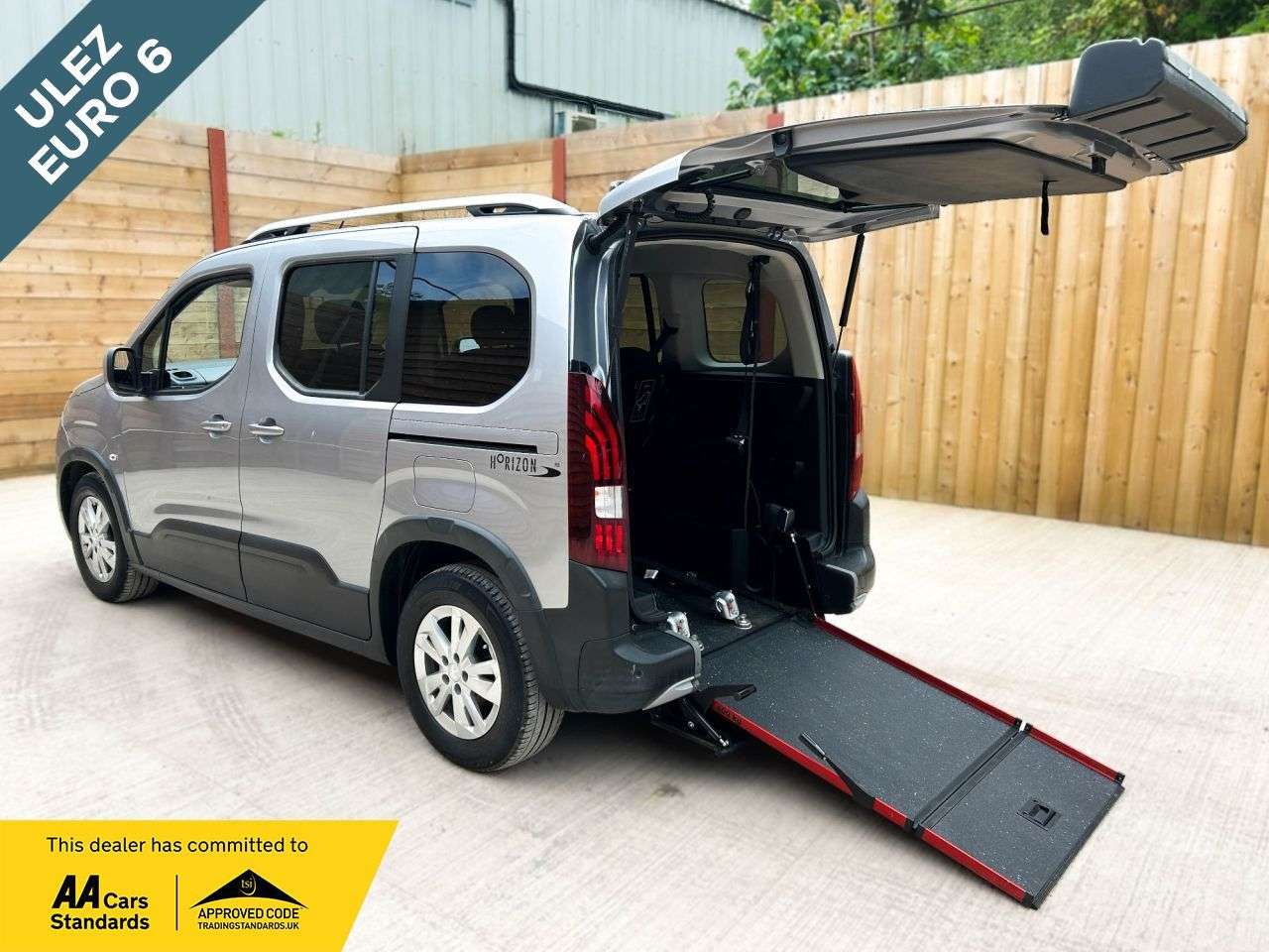 A 2021 PEUGEOT RIFTER 5 Seat Petrol Auto Wheelchair Accessible Disabled Access Vehicle WAV A 2021 PEUGEOT RIFTER 5 Seat Petrol Auto Wheelchair Accessible Disabled Access Vehicle WAV